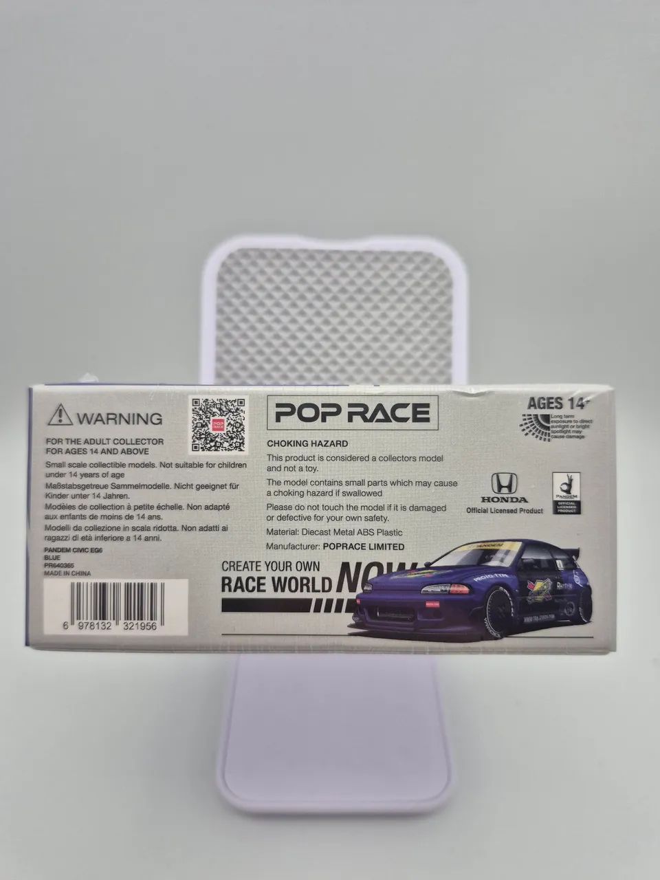 Pop Race Sonoco Pandem Honda Civic EG6 Blue PR64-365 - Foto 2