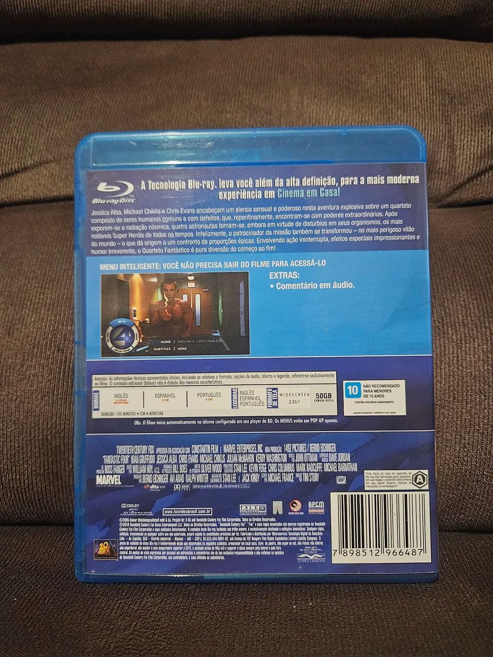 Blu ray quarteto fantástico 1 - Foto 2
