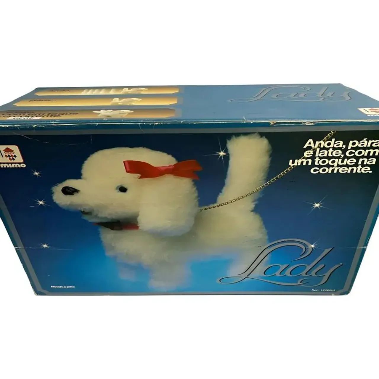 Lady Mimo - cachorra da década de 80 -  funcionando. Brinquedo Estrela  - Foto 2