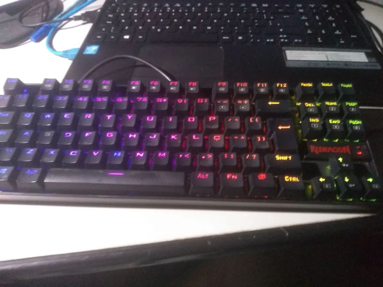 Teclado red-Dragon gamer