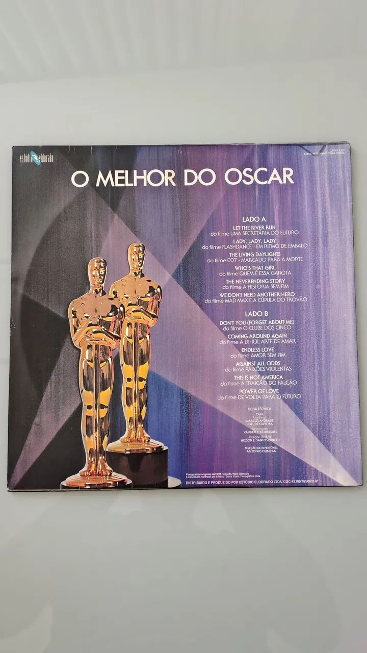 LP O Melhor do Oscar Volume 3  - Foto 2