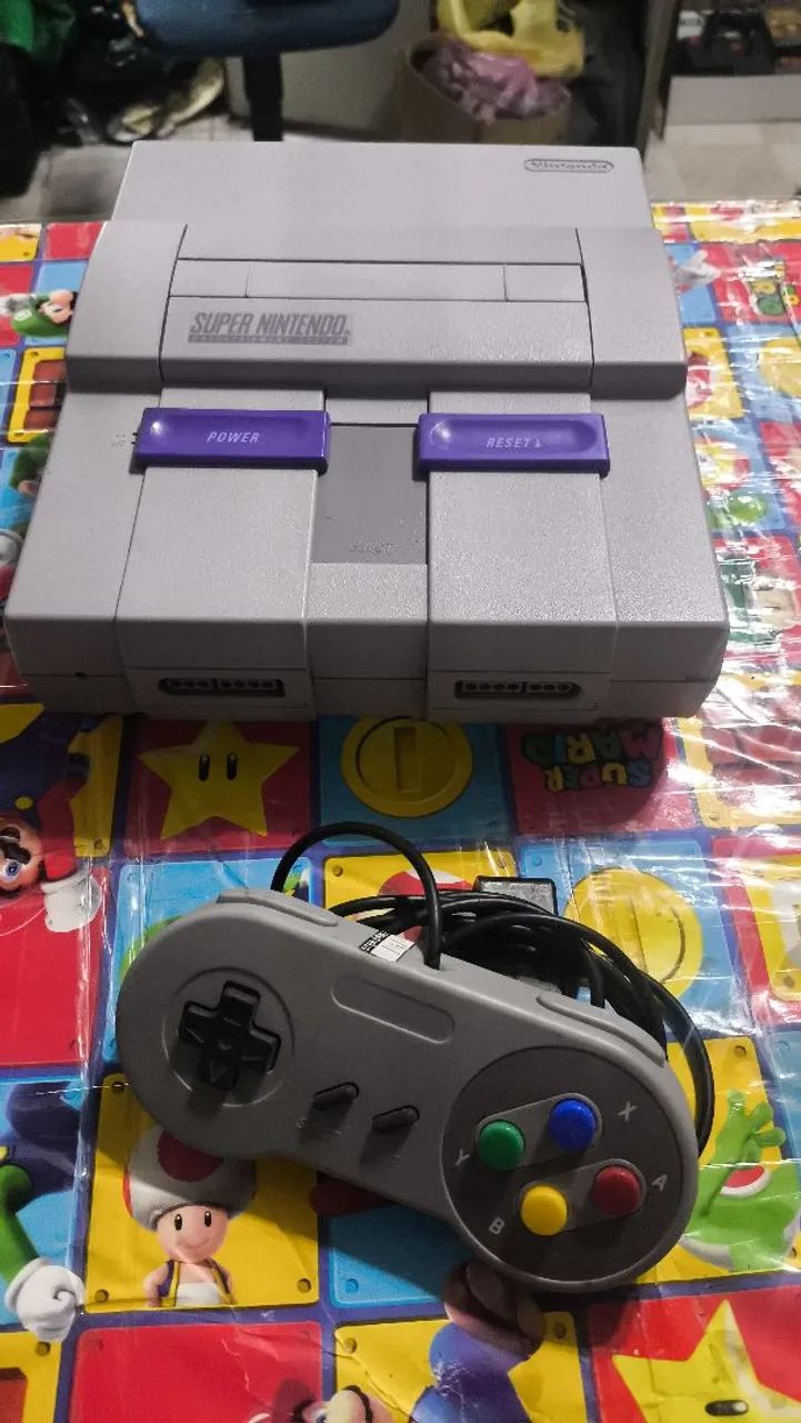 Super Nintendo FAT branquinho !!