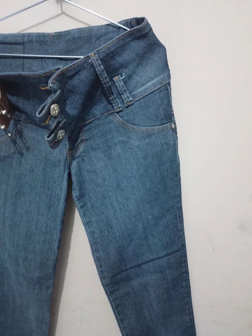 Calça Vulccy 42 feminina com lycra semi-nova  - Foto 3
