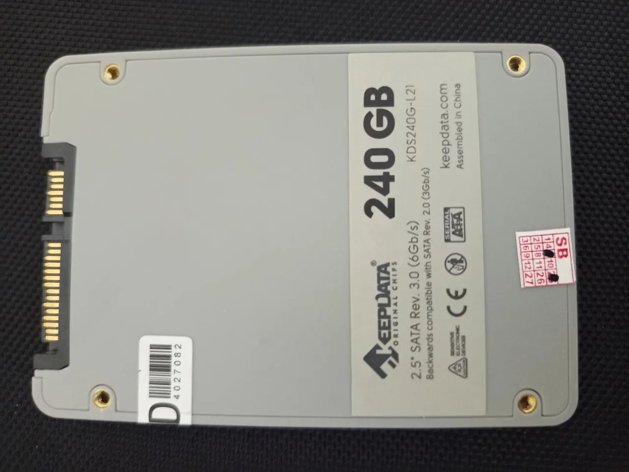 SSD 240GB EEPDATA 2.5 SATA 6Gb/s