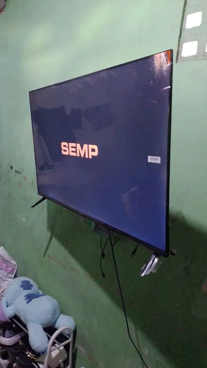 Vendo Tv 45 Android+suporte  - Foto 3