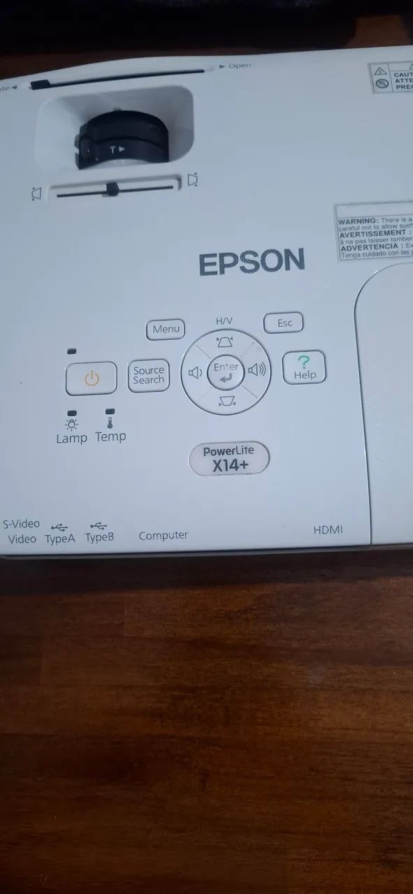 Projetor epson X14+  - Foto 5