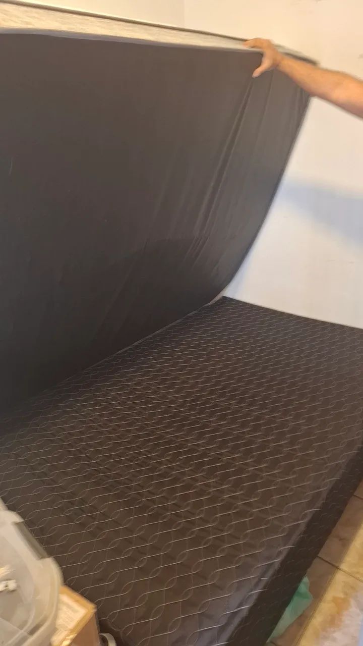 Vendo cama com colchão baratinho - Foto 3