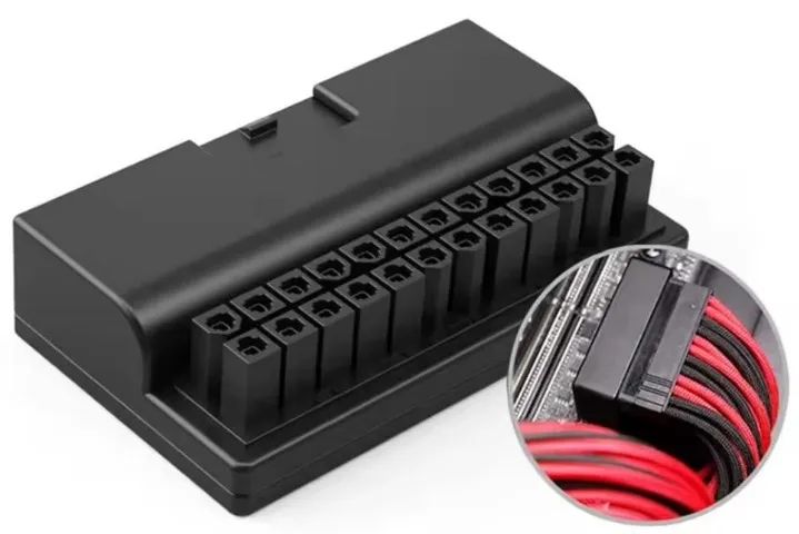 Adaptador TEUCER ATX 24 Pinos com ângulo de 90° - Foto 5