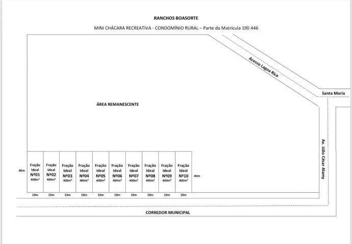 Mini chácara BOASORTE parcelado - 150m ASFALTO, sem consulta SPC  - Foto 2