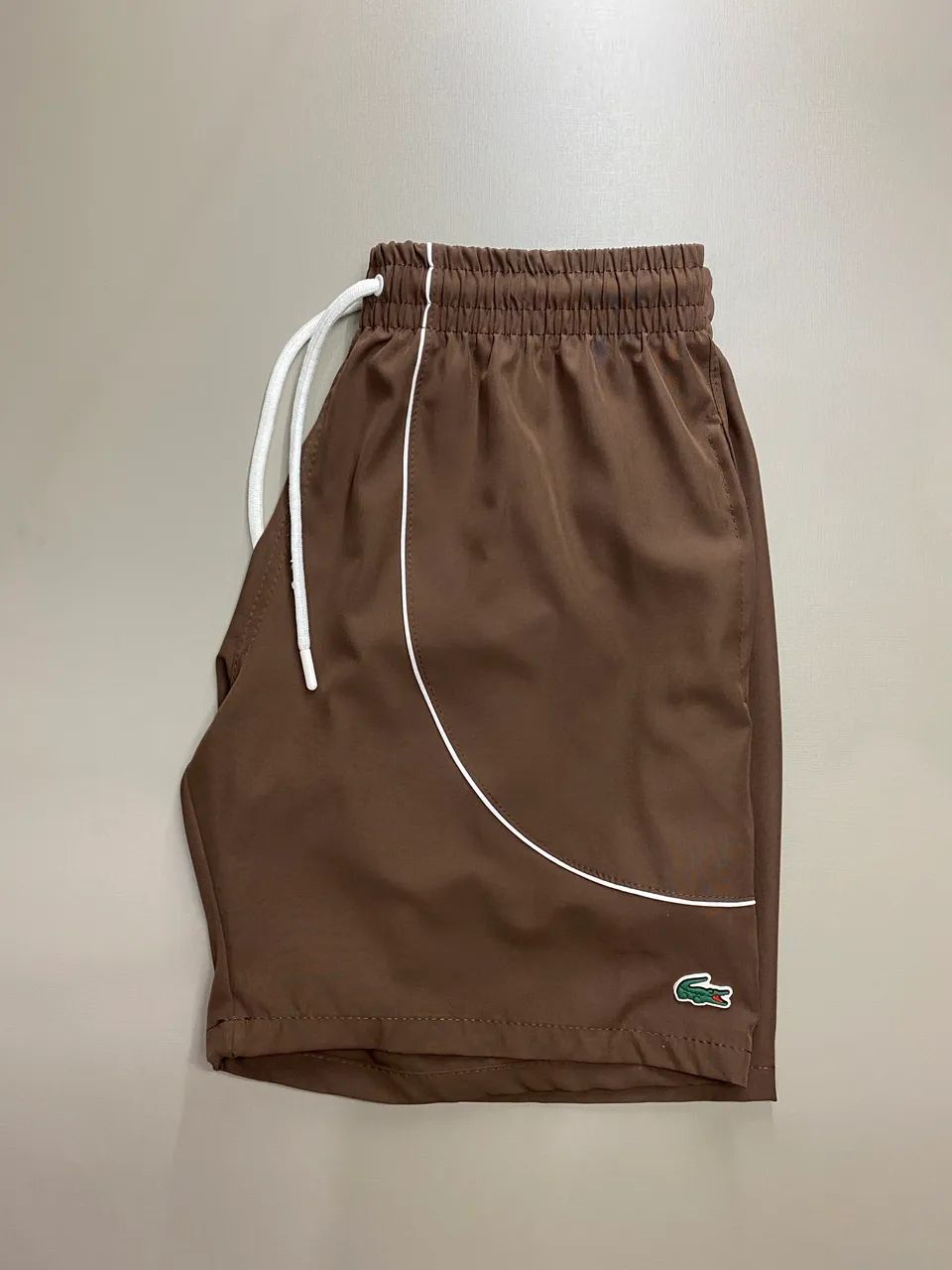 Bermuda Tactel Marrom - Foto 4