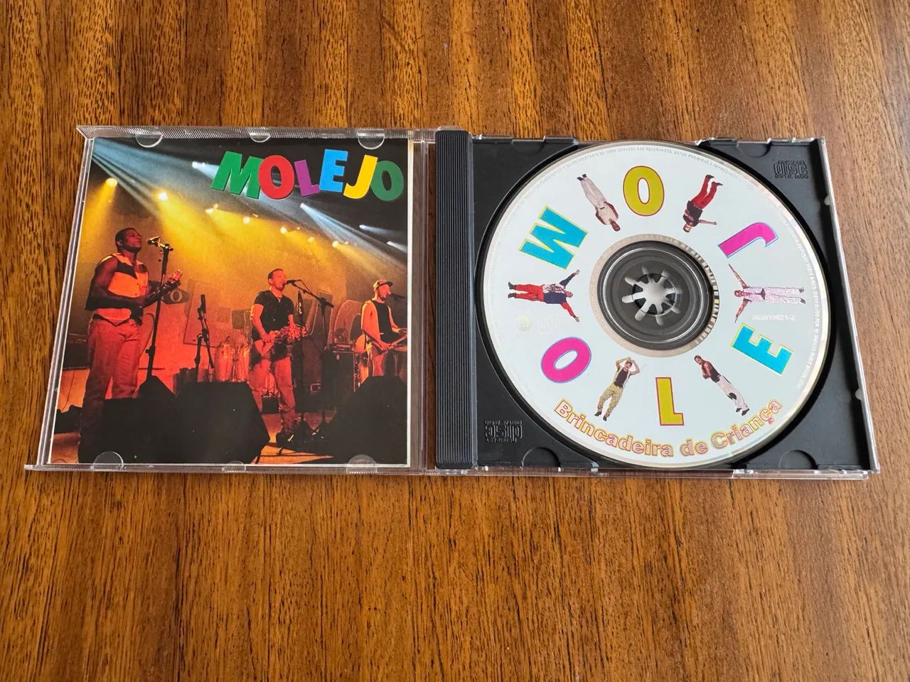 CD COLECIONADOR - Molejo - Brincadeira de Criança - Foto 2