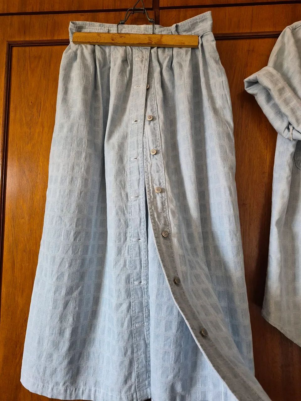 Conjunto em jeans leve  - Foto 4