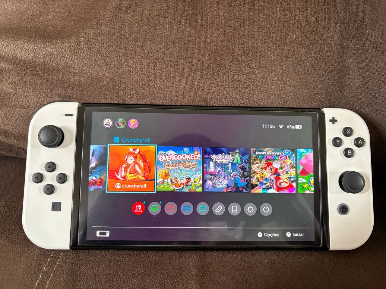 Nintendo switch oled + zelda tears of the kingdom e Mario kart 8