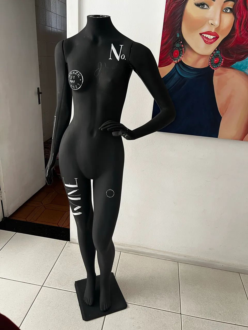 Manequim de chão 
