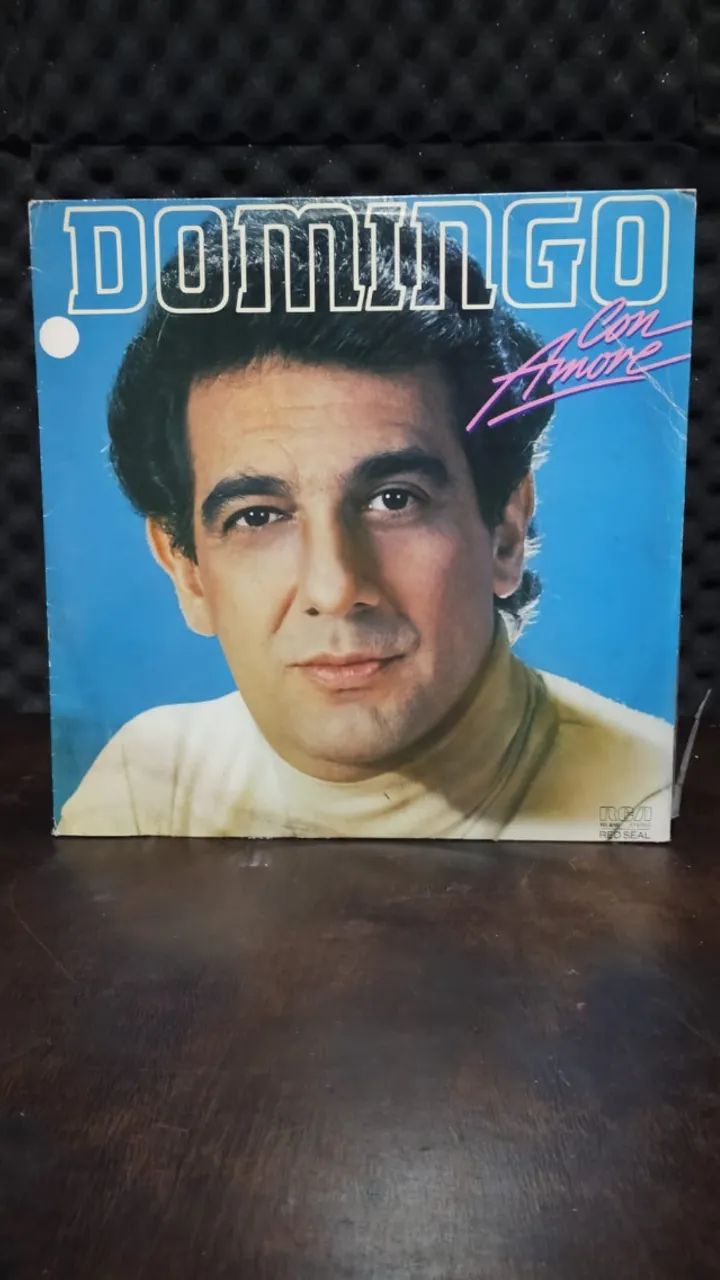 Placido Domingo Con Amore Lp Vinyl 