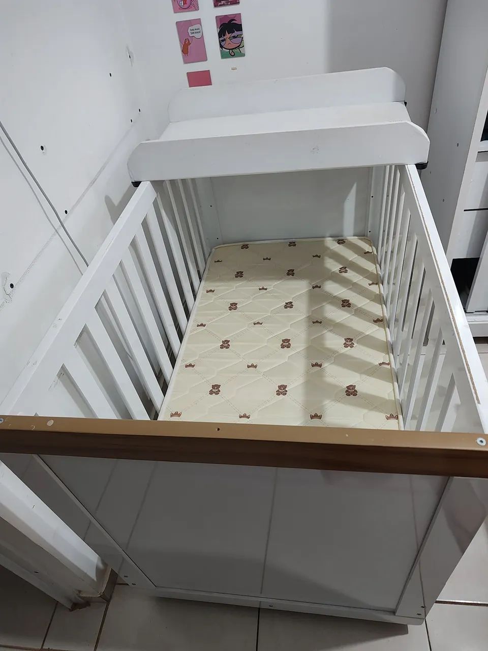 Berço + Colchão + Trocador  - Foto 2