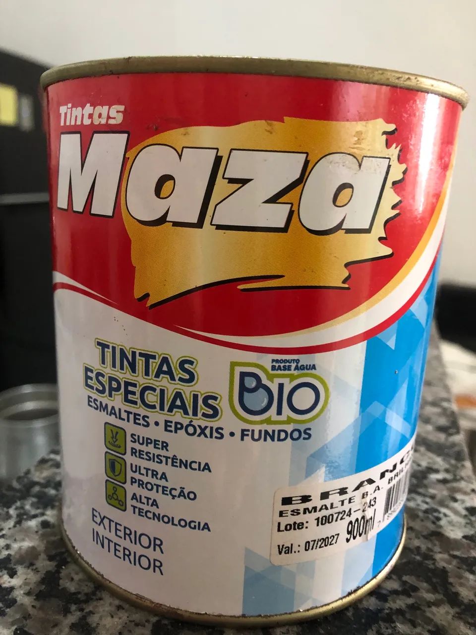 TINTA ESMALTE A BASE DE ÁGUA  - Foto 4