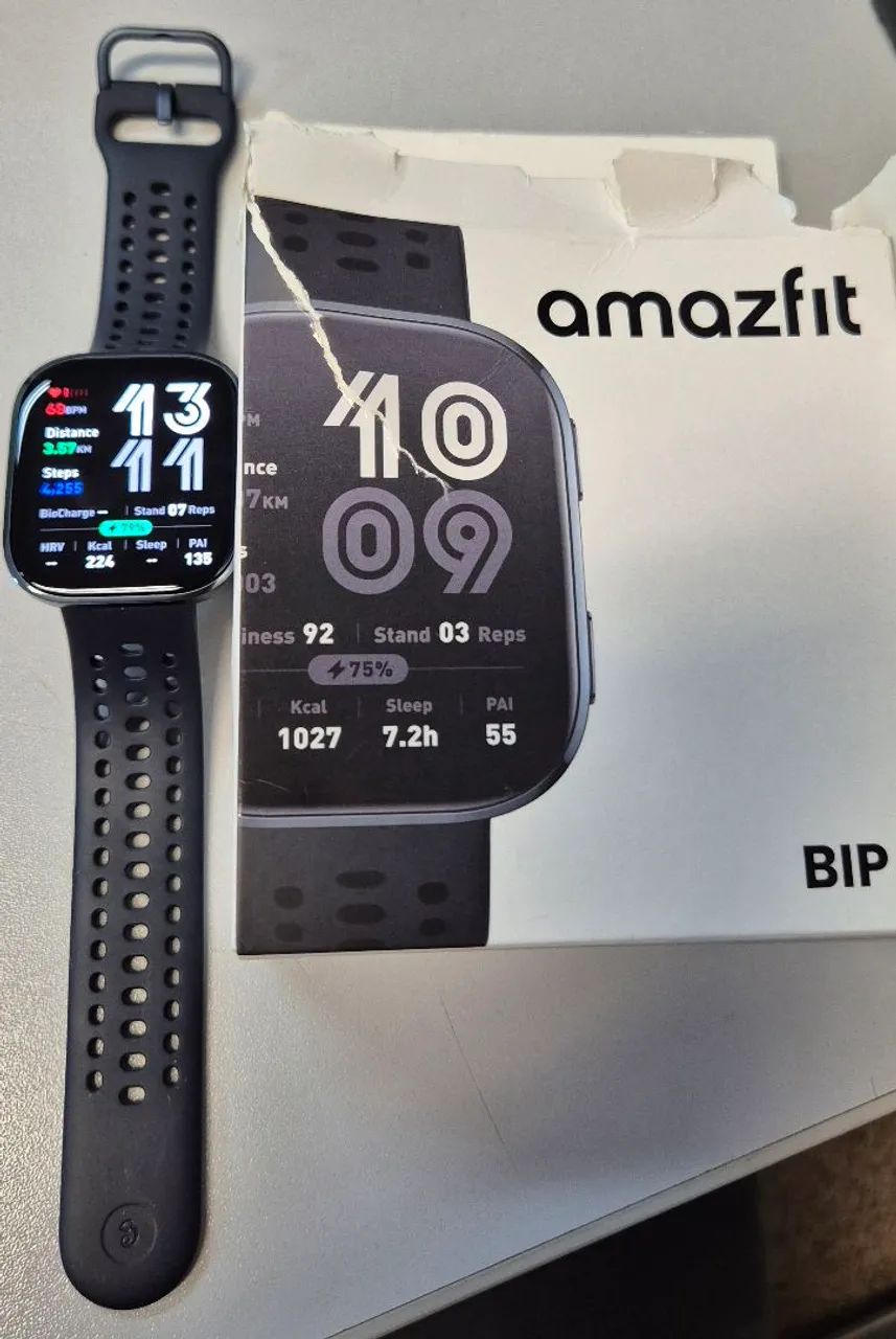 Amazfit Bip 6 - Apenas 2 meses de uso | GPS | Chamadas Bluetooth | Impecável - Foto 3
