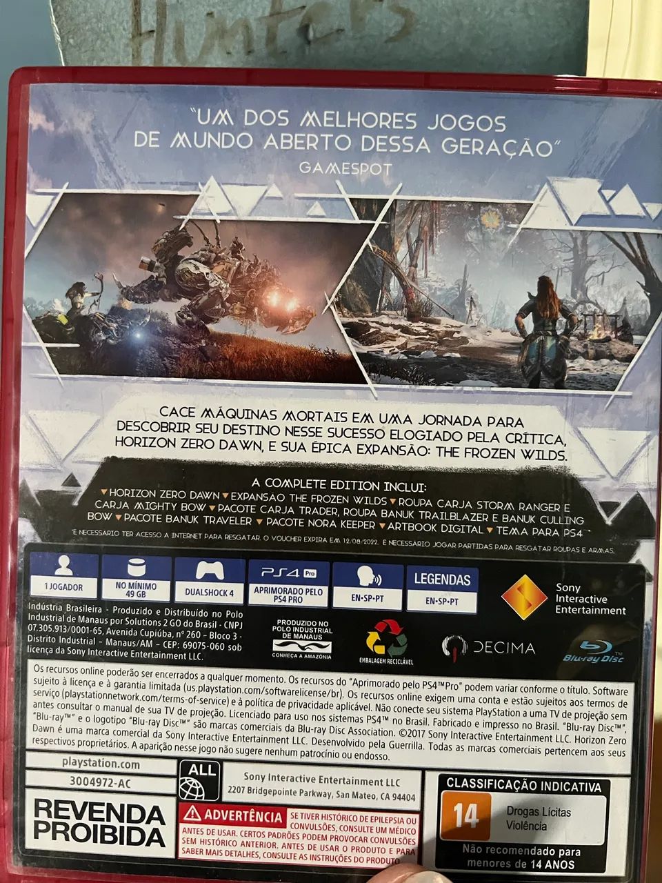 Jogo de PS4 Horizon Zero Down Complete Editon - Foto 3