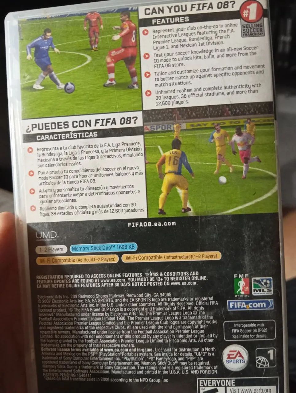 FIFA 08 SOCCER PSP - Foto 3