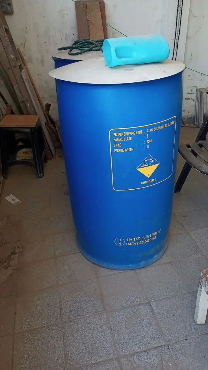 Tonel 200 litros Azul - Foto 2