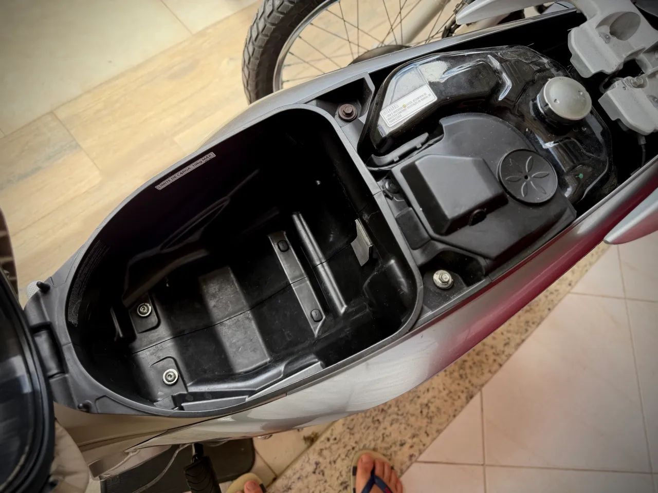 HONDA BIZ 125cc 2019 aceito troca - Foto 5
