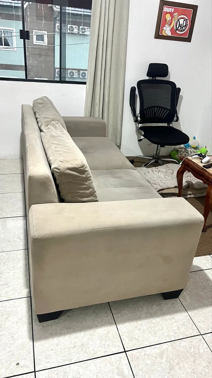 Vendo Sofá Estofado - Foto 3