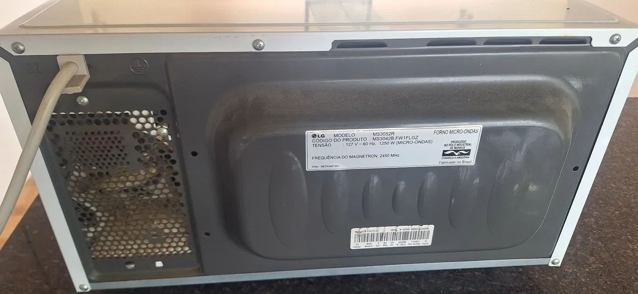 Micro-ondas LG 30 litros usado - Foto 2