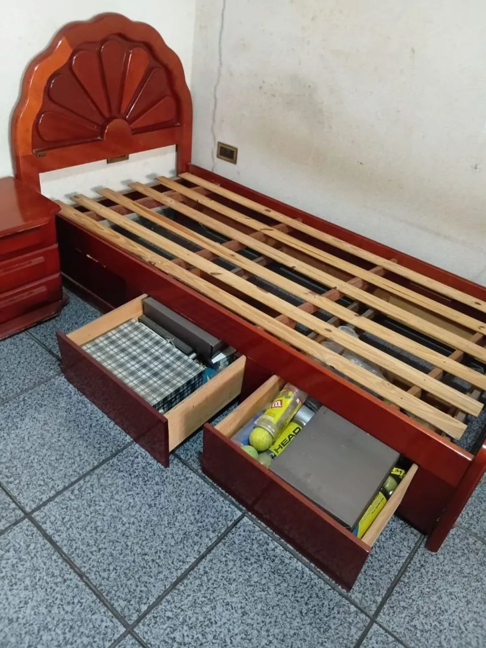 Cama de solteiro em ótimo estado (usada) - Foto 4
