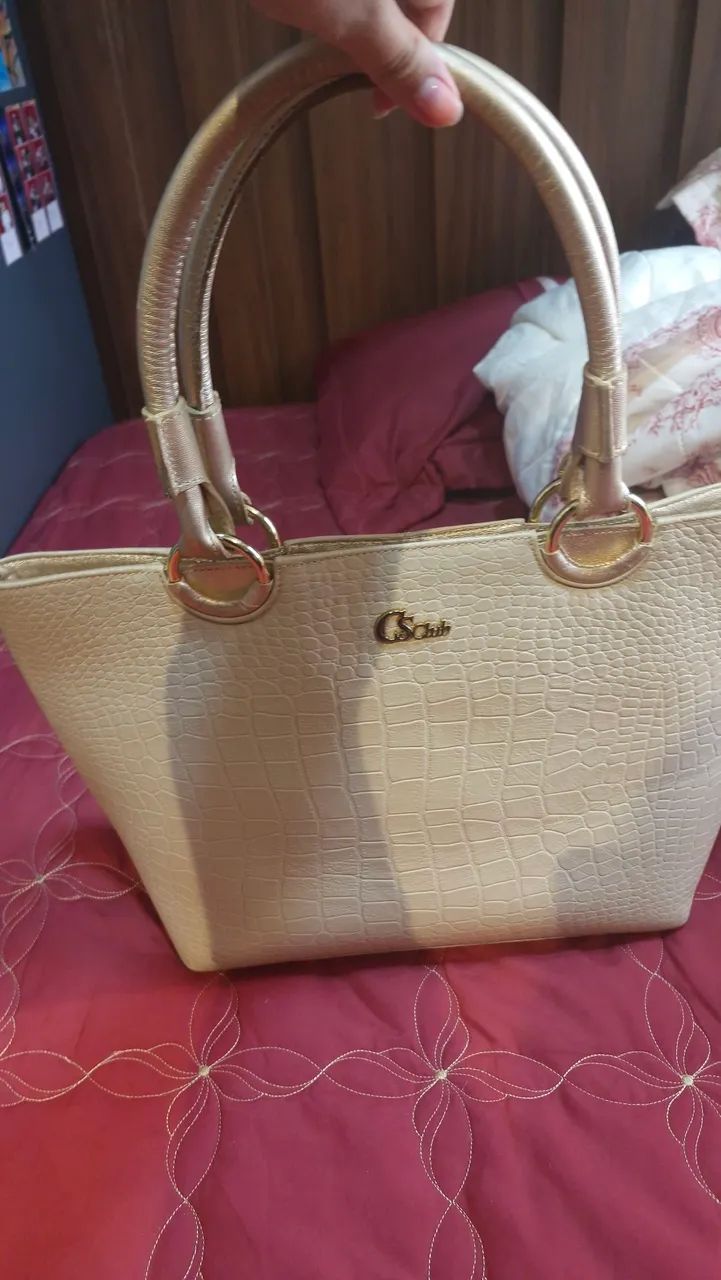 Bolsa Carmen Steffens couro original - Foto 2