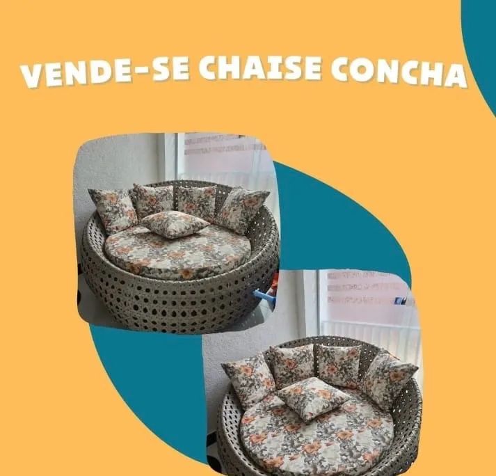 VENDE-SE CHAISE CONCHA