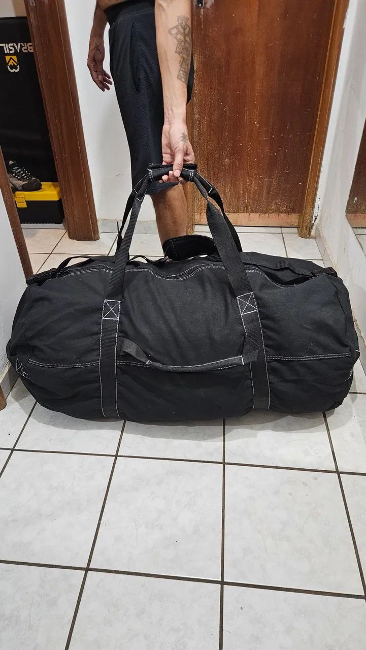 Mala militar de lona reforçada  - Foto 3