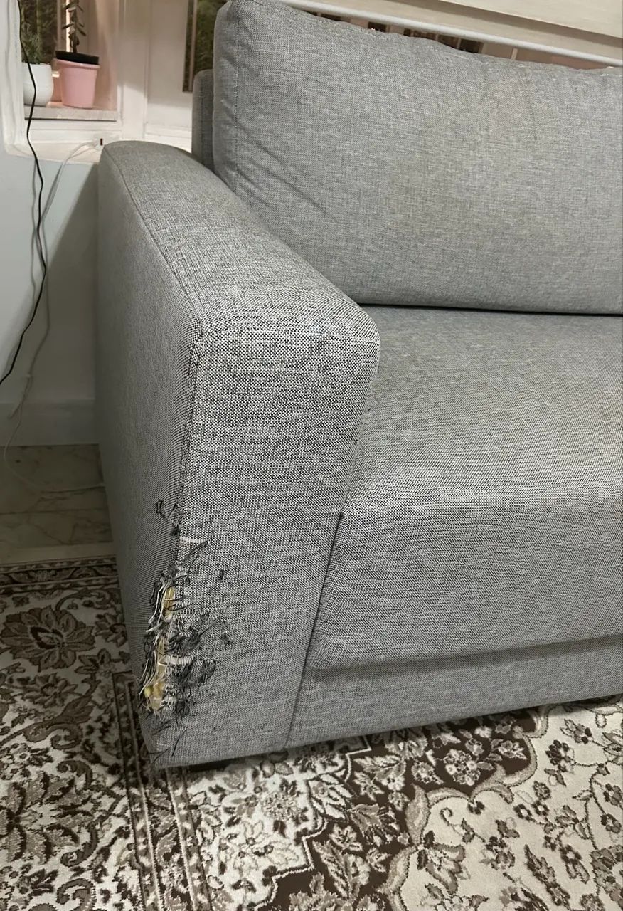 Sofá Herval 2,0 metros cinza - Foto 4