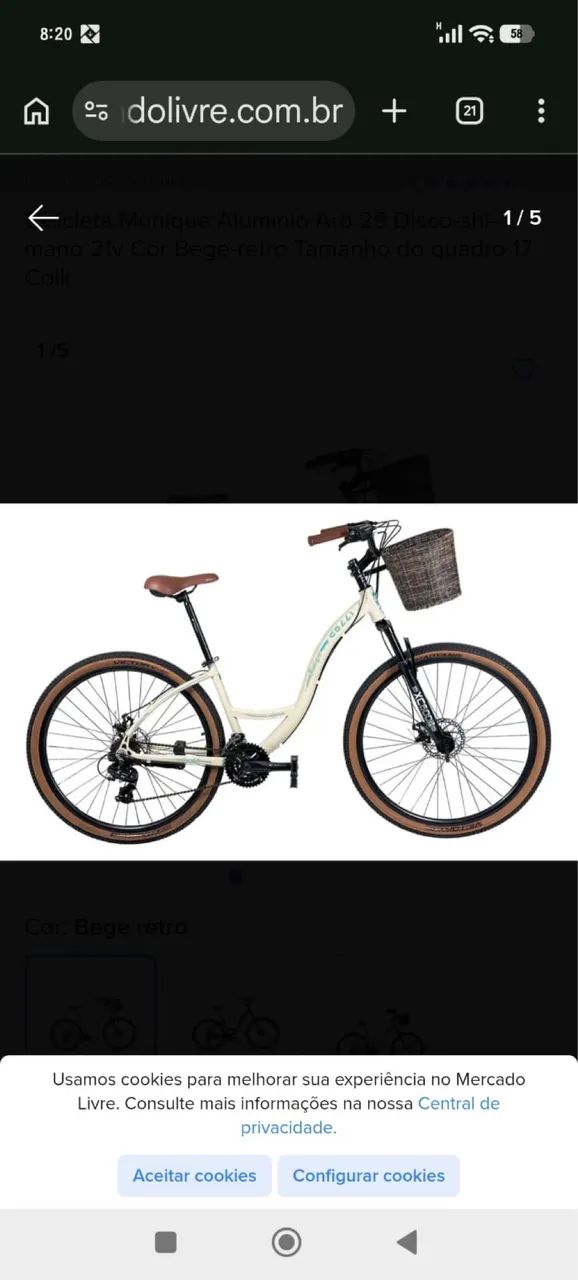 Bicicleta colli 