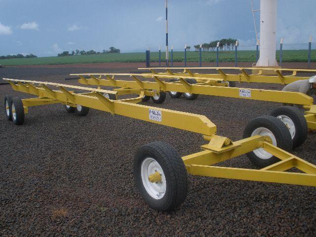 Carreta agrícola transporte de plataforma - Foto 4