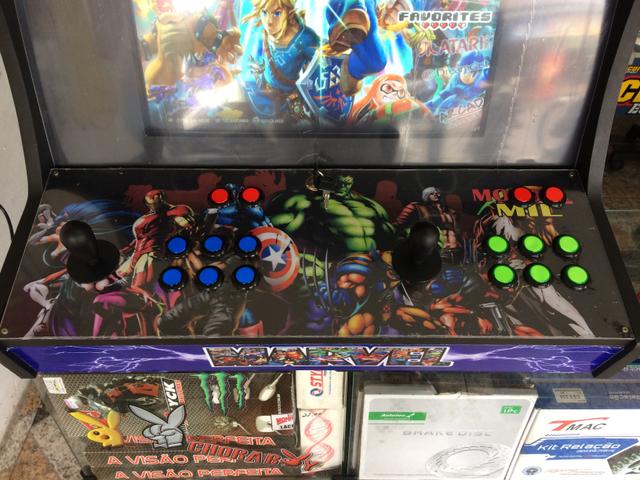 Fliperama Bartop 5.400 Jogos Clássicos Tela de 20 Polegadas - Foto 4
