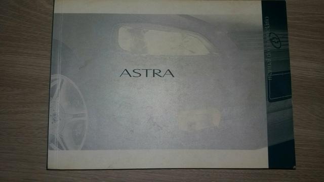 Manual do proprietário do Astra
