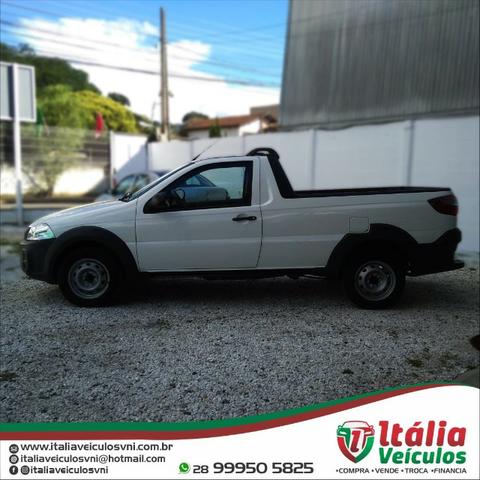 Fiat Strada 1.4 Hard Working CS 2018/19. IPVA 2020 Pago - Foto 3