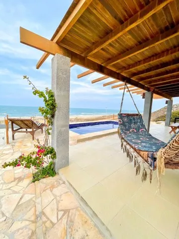 Casas a Beira Mar ,pé na areia na praia do Uruaú-Beberibe