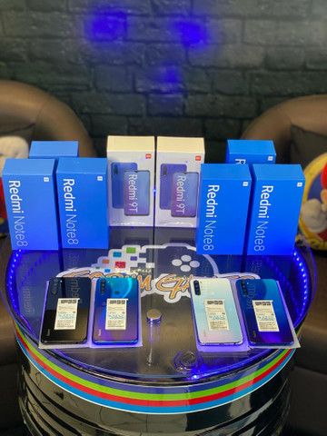 Redmi Note 8 Sendo 4 de RAM e 64GB Temos o 6 Ram e 128GB