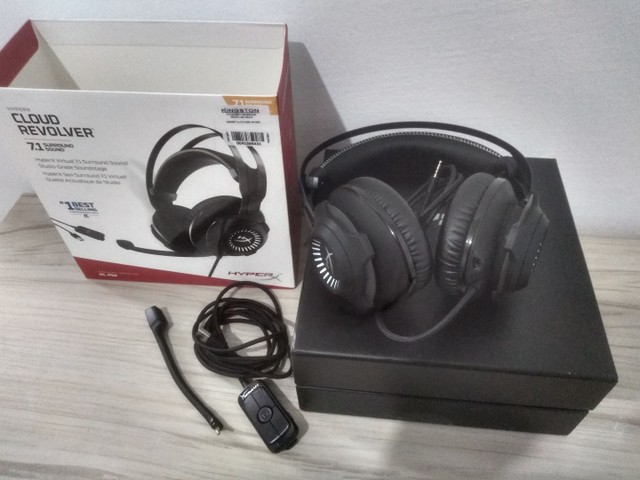 Fone Hyperx Cloud Revolver 7.1 - Áudio, TV, vídeo e fotografia - Plano  Diretor Norte, Palmas 1008375336 | OLX