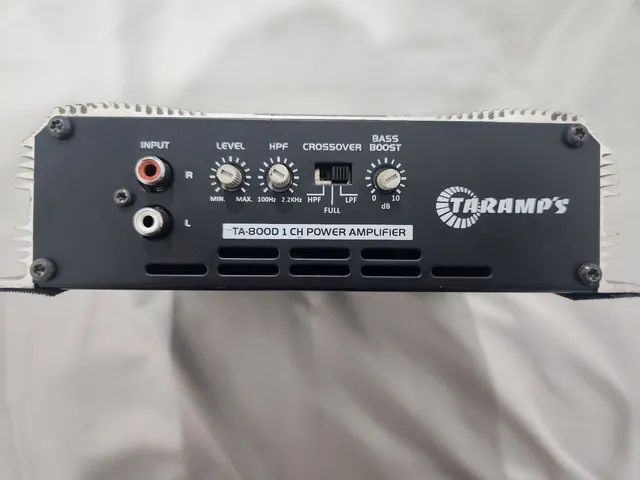 Módulos Taramps TA-800.1 Digital. Troco por DVD 2 din pioneer ou AVH X3000 - Foto 2