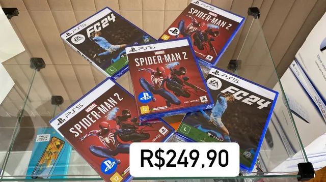 Jogos PS5 Spider-Man e FC 24 Promoção - Videogames - Pio X, Caxias do Sul  1254451318