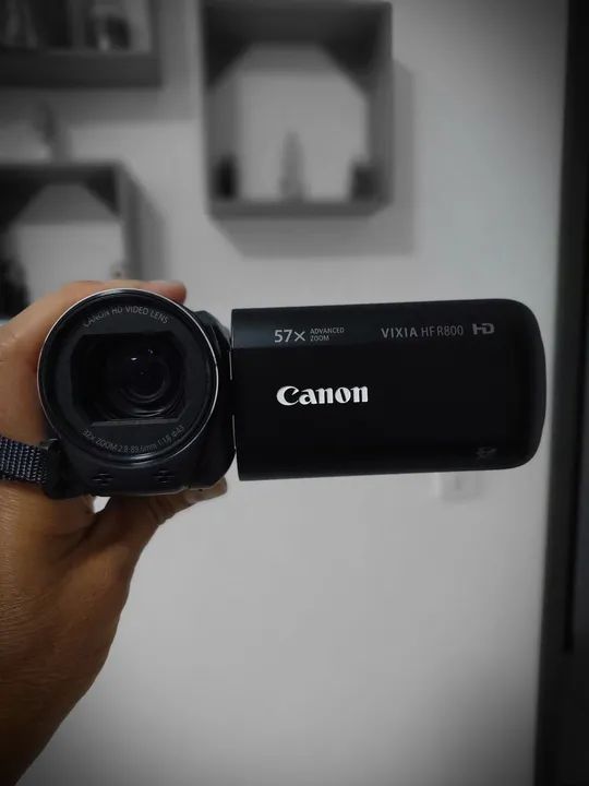 Filmadora HD Canon VIXIA HF R800 - Câmeras e Filmadoras