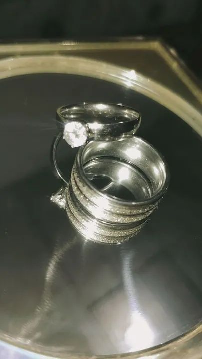 Par de aliança unissex