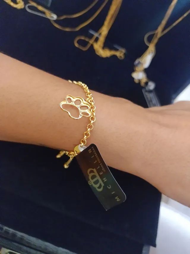 Pulseira  semi jóias Michelin nova 