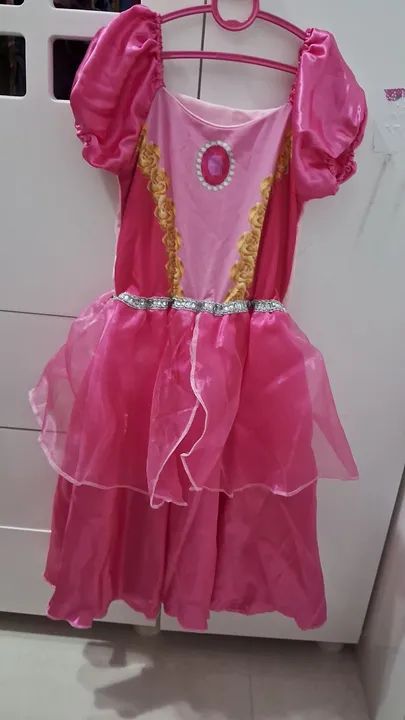 Vestido Infantil Tamanho 8 - Foto 4