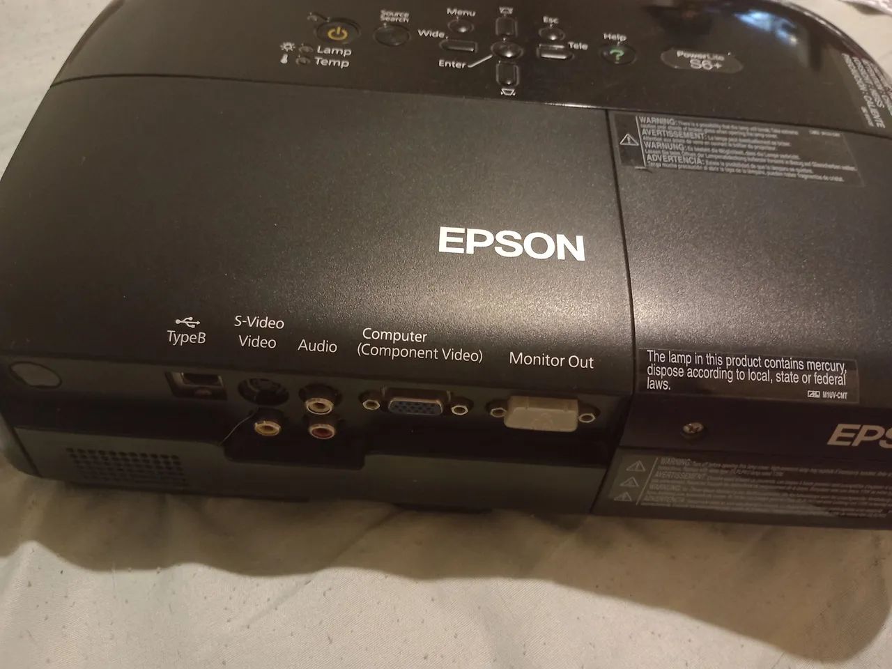 Projetor Epson PowerLite S6+