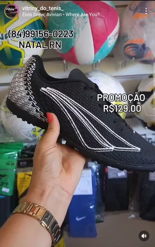 PROMOÇÃO CHUTEIRA SOCIETY PENALTY BRAVO ORIGINAL-R$129.00 AVISTA.