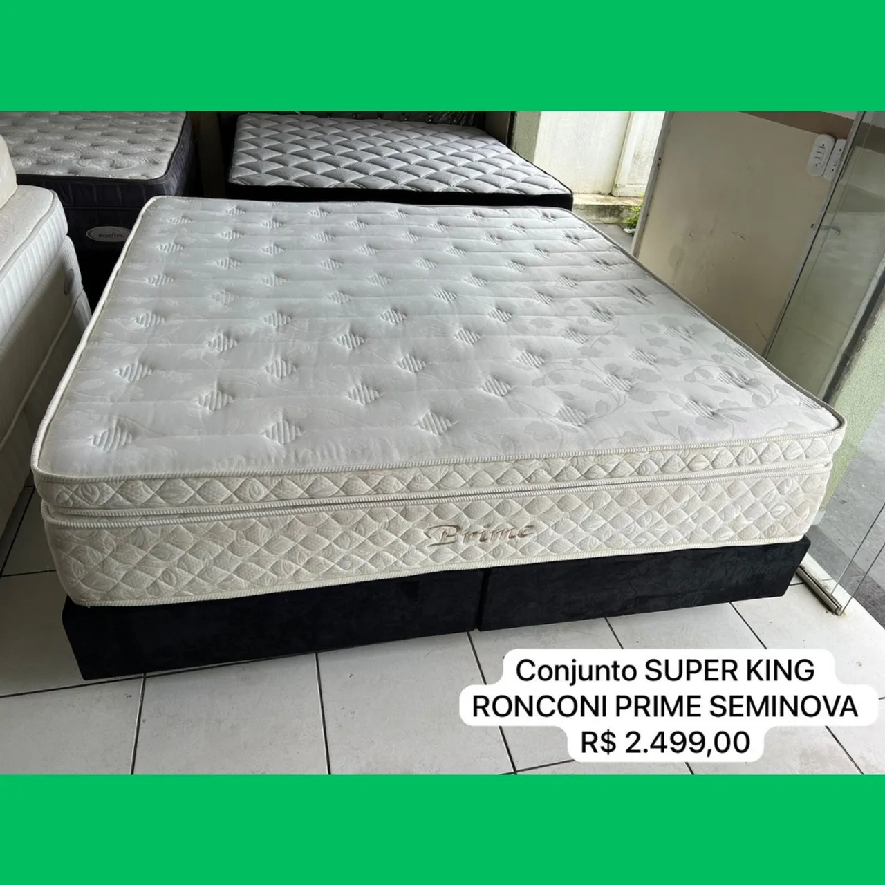 Cama Box Super King Ronconi - Entregamos